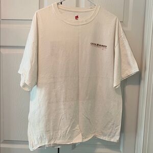 Cheeseburger in Paradise Lahaina Maui Hanes Tagless Cotton Tee in White